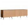 TV-Schrank aus geräuchertem Eichensperrholz, 150 x 30 x 44,5 cm von vidaXL, TV-Möbel - Ref: Foro24-831257, Preis: 96,80 €, Ra...