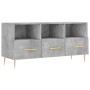 Betongrauer TV-Schrank aus Holzwerkstoff, 102 x 36 x 50 cm von vidaXL, TV-Möbel - Ref: Foro24-829024, Preis: 57,78 €, Rabatt: %
