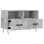 Mueble para TV madera contrachapada gris hormigón 80x36x50 cm de vidaXL, Muebles TV - Ref: Foro24-828968, Precio: 45,34 €, De...