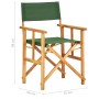 Regiestuhl aus massivem grünem Akazienholz von vidaXL, Gartenstühle - Ref: Foro24-45953, Preis: 65,75 €, Rabatt: %