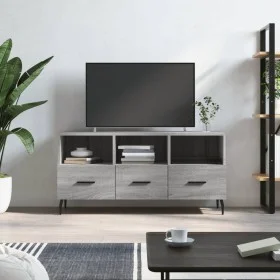 Sonoma grauer TV-Schrank aus Holzwerkstoff, 102 x 36 x 50 cm von vidaXL, TV-Möbel - Ref: Foro24-829058, Preis: 61,84 €, Rabat...