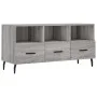 Sonoma gray engineered wood TV cabinet 102x36x50 cm by vidaXL, TV Furniture - Ref: Foro24-829058, Price: 61,84 €, Discount: %