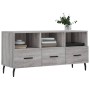Sonoma grauer TV-Schrank aus Holzwerkstoff, 102 x 36 x 50 cm von vidaXL, TV-Möbel - Ref: Foro24-829058, Preis: 62,47 €, Rabat...