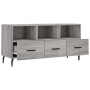 Sonoma grauer TV-Schrank aus Holzwerkstoff, 102 x 36 x 50 cm von vidaXL, TV-Möbel - Ref: Foro24-829058, Preis: 62,47 €, Rabat...