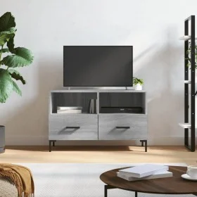 Sonoma gray engineered wood TV cabinet 80x36x50 cm by vidaXL, TV Furniture - Ref: Foro24-828978, Price: 69,08 €, Discount: %