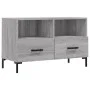Mueble de TV madera de ingeniería gris Sonoma 80x36x50 cm de vidaXL, Muebles TV - Ref: Foro24-828978, Precio: 69,08 €, Descue...