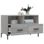 Mueble de TV madera de ingeniería gris Sonoma 80x36x50 cm de vidaXL, Muebles TV - Ref: Foro24-828978, Precio: 69,08 €, Descue...