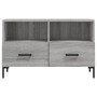 Sonoma grauer TV-Schrank aus Holzwerkstoff, 80 x 36 x 50 cm von vidaXL, TV-Möbel - Ref: Foro24-828978, Preis: 69,94 €, Rabatt: %