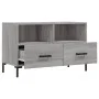 Mueble de TV madera de ingeniería gris Sonoma 80x36x50 cm de vidaXL, Muebles TV - Ref: Foro24-828978, Precio: 69,08 €, Descue...