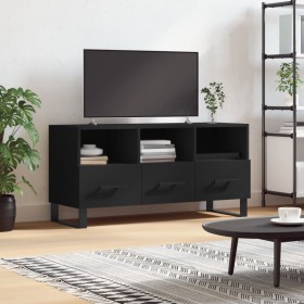 TV-Möbel aus schwarzem Holzwerkstoff 102x36x50 cm von vidaXL, TV-Möbel - Ref: Foro24-829061, Preis: 85,50 €, Rabatt: %