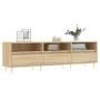 Mueble de TV madera contrachapada roble Sonoma 150x30x44,5 cm de vidaXL, Muebles TV - Ref: Foro24-831271, Precio: 100,99 €, D...