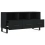 TV-Möbel aus schwarzem Holzwerkstoff 102x36x50 cm von vidaXL, TV-Möbel - Ref: Foro24-829061, Preis: 84,34 €, Rabatt: %