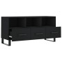 TV-Möbel aus schwarzem Holzwerkstoff 102x36x50 cm von vidaXL, TV-Möbel - Ref: Foro24-829061, Preis: 85,50 €, Rabatt: %