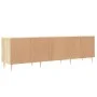 Mueble de TV madera contrachapada roble Sonoma 150x30x44,5 cm de vidaXL, Muebles TV - Ref: Foro24-831271, Precio: 100,99 €, D...
