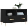 Sperrholz TV-Möbel schwarz 80x36x50 cm von vidaXL, TV-Möbel - Ref: Foro24-828957, Preis: 65,51 €, Rabatt: %