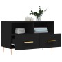 Sperrholz TV-Möbel schwarz 80x36x50 cm von vidaXL, TV-Möbel - Ref: Foro24-828957, Preis: 65,51 €, Rabatt: %