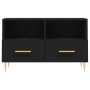 Sperrholz TV-Möbel schwarz 80x36x50 cm von vidaXL, TV-Möbel - Ref: Foro24-828957, Preis: 65,51 €, Rabatt: %