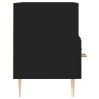 Sperrholz TV-Möbel schwarz 80x36x50 cm von vidaXL, TV-Möbel - Ref: Foro24-828957, Preis: 65,51 €, Rabatt: %