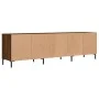 Mueble de TV madera contrachapada roble marrón 150x30x44,5 cm de vidaXL, Muebles TV - Ref: Foro24-831291, Precio: 101,48 €, D...