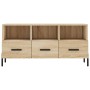 TV-Schrank aus Holzwerkstoff Sonoma-Eiche 102x36x50 cm von vidaXL, TV-Möbel - Ref: Foro24-829047, Preis: 85,28 €, Rabatt: %