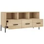 Mueble de TV madera de ingeniería roble Sonoma 102x36x50 cm de vidaXL, Muebles TV - Ref: Foro24-829047, Precio: 84,24 €, Desc...