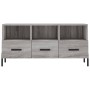 Sonoma grauer TV-Schrank aus Holzwerkstoff, 102 x 36 x 50 cm von vidaXL, TV-Möbel - Ref: Foro24-829050, Preis: 65,69 €, Rabat...