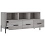 Sonoma grauer TV-Schrank aus Holzwerkstoff, 102 x 36 x 50 cm von vidaXL, TV-Möbel - Ref: Foro24-829050, Preis: 65,69 €, Rabat...