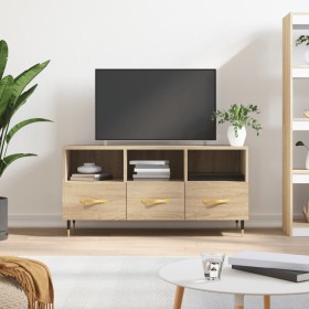 TV-Schrank aus Holzwerkstoff Sonoma-Eiche 102x36x50 cm von vidaXL, TV-Möbel - Ref: Foro24-829015, Preis: 63,80 €, Rabatt: %