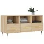 Mueble de TV madera de ingeniería roble Sonoma 102x36x50 cm de vidaXL, Muebles TV - Ref: Foro24-829015, Precio: 63,09 €, Desc...
