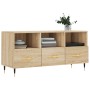 TV-Schrank aus Holzwerkstoff Sonoma-Eiche 102x36x50 cm von vidaXL, TV-Möbel - Ref: Foro24-829015, Preis: 63,80 €, Rabatt: %