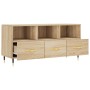 TV-Schrank aus Holzwerkstoff Sonoma-Eiche 102x36x50 cm von vidaXL, TV-Möbel - Ref: Foro24-829015, Preis: 63,80 €, Rabatt: %