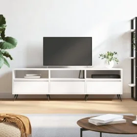 Sperrholz TV-Möbel weiß 150x30x44,5 cm von vidaXL, TV-Möbel - Ref: Foro24-831252, Preis: 86,78 €, Rabatt: %