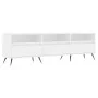 Mueble de TV madera contrachapada blanco 150x30x44,5 cm de vidaXL, Muebles TV - Ref: Foro24-831252, Precio: 86,78 €, Descuent...