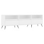 Sperrholz TV-Möbel weiß 150x30x44,5 cm von vidaXL, TV-Möbel - Ref: Foro24-831252, Preis: 88,14 €, Rabatt: %