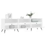 Sperrholz TV-Möbel weiß 150x30x44,5 cm von vidaXL, TV-Möbel - Ref: Foro24-831252, Preis: 86,78 €, Rabatt: %