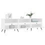 Sperrholz TV-Möbel weiß 150x30x44,5 cm von vidaXL, TV-Möbel - Ref: Foro24-831252, Preis: 88,14 €, Rabatt: %