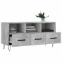 Betongrauer TV-Schrank aus Holzwerkstoff, 102 x 36 x 50 cm von vidaXL, TV-Möbel - Ref: Foro24-829032, Preis: 77,48 €, Rabatt: %