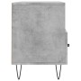 Betongrauer TV-Schrank aus Holzwerkstoff, 102 x 36 x 50 cm von vidaXL, TV-Möbel - Ref: Foro24-829032, Preis: 77,48 €, Rabatt: %
