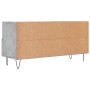 Betongrauer TV-Schrank aus Holzwerkstoff, 102 x 36 x 50 cm von vidaXL, TV-Möbel - Ref: Foro24-829032, Preis: 77,48 €, Rabatt: %