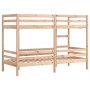 Cama litera sin colchón madera maciza de pino 90x200 cm