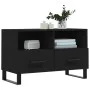 Mueble para TV madera contrachapada negro 80x36x50 cm de vidaXL, Muebles TV - Ref: Foro24-828997, Precio: 69,95 €, Descuento: %