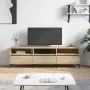 Sonoma oak plywood TV cabinet 150x30x44.5 cm by vidaXL, TV Furniture - Ref: Foro24-831287, Price: 86,03 €, Discount: %