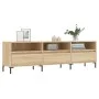 Sonoma oak plywood TV cabinet 150x30x44.5 cm by vidaXL, TV Furniture - Ref: Foro24-831287, Price: 86,03 €, Discount: %