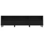Mueble de TV madera contrachapada negro 150x30x44,5 cm de vidaXL, Muebles TV - Ref: Foro24-831301, Precio: 96,10 €, Descuento: %