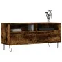 Mueble de TV madera contrachapada roble ahumado 100x34,5x44,5cm de vidaXL, Muebles TV - Ref: Foro24-831241, Precio: 71,03 €, ...