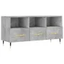 Holzwerkstoff TV-Möbel Beton grau 102x36x50 cm von vidaXL, TV-Möbel - Ref: Foro24-829016, Preis: 56,88 €, Rabatt: %
