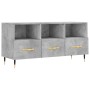 Holzwerkstoff TV-Möbel Beton grau 102x36x50 cm von vidaXL, TV-Möbel - Ref: Foro24-829016, Preis: 63,80 €, Rabatt: %
