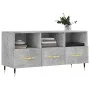 Holzwerkstoff TV-Möbel Beton grau 102x36x50 cm von vidaXL, TV-Möbel - Ref: Foro24-829016, Preis: 56,88 €, Rabatt: %