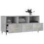 Holzwerkstoff TV-Möbel Beton grau 102x36x50 cm von vidaXL, TV-Möbel - Ref: Foro24-829016, Preis: 56,88 €, Rabatt: %