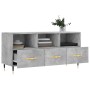 Holzwerkstoff TV-Möbel Beton grau 102x36x50 cm von vidaXL, TV-Möbel - Ref: Foro24-829016, Preis: 63,80 €, Rabatt: %